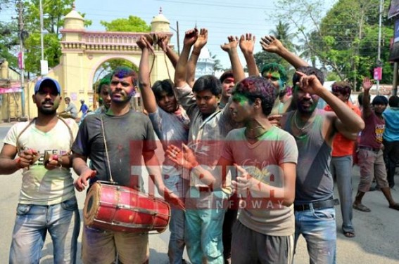 Law and order broke down during Holi celebration